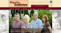 Desktop Screenshot of kingstoncollision.com